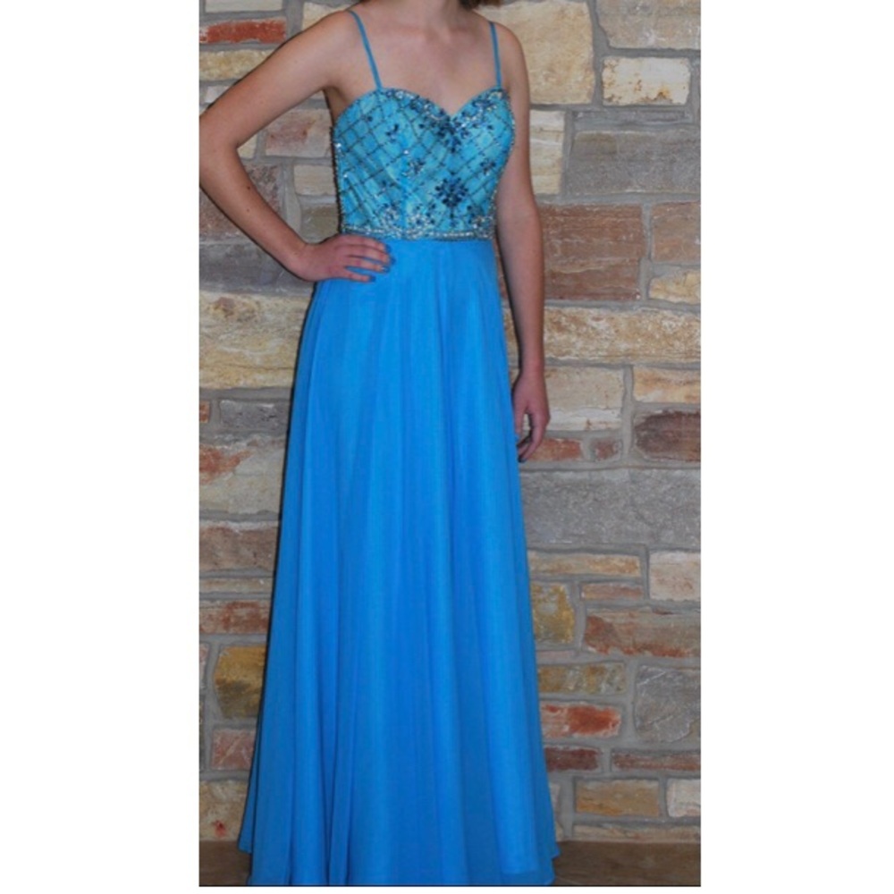 Light Blue Prom Dress